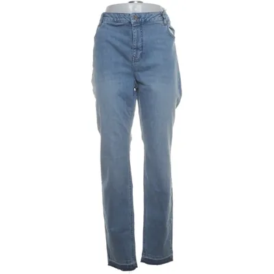 Jeans (Blå) fra Zizzi Bomuld, Elastan