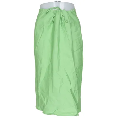 Nederdel (Grøn) fra Mangoon Linned, Polyester, Viscose