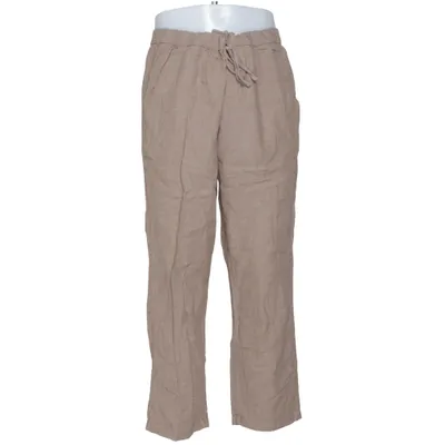 Byxor (Brun) från H&M Man Linne, Bomull, Polyester