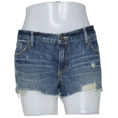 Denim shorts (Blauw) van Abercrombie & Fitch Katoen