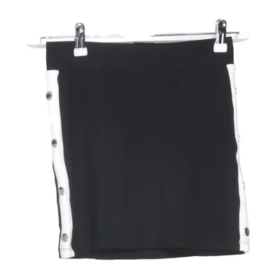Skirt (Black, White) from Lindex Kids Elastane, Polyester, Viscose