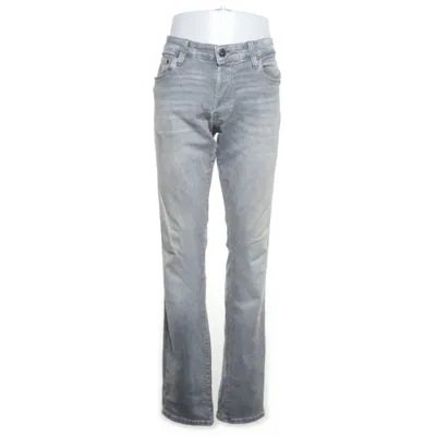Spijkerbroek (Grijs) van Jack & Jones Jeans Intelligence Katoen, Elastaan