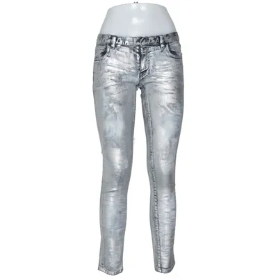 Jeans (Silverfärgad) från Faith Connexion Bomull, Elastan