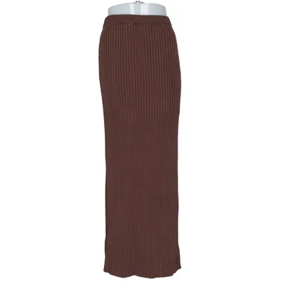 Maxi rok (Bruin) van H&M Edition Elastaan, Polyamide, Viscose