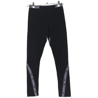 Legging (Noir, Blanc) de Karl Lagerfeld Kids Élasthane, Polyamide, Viscose