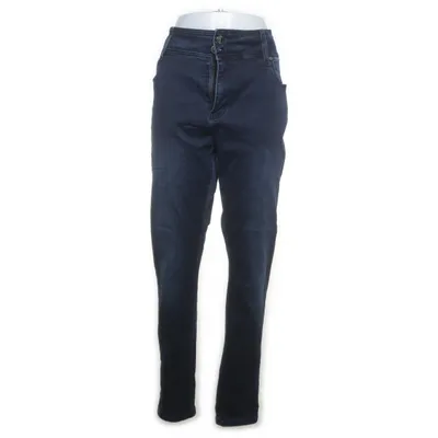 Spijkerbroek (Blauw) van City Chic Katoen, Elastaan, Polyester