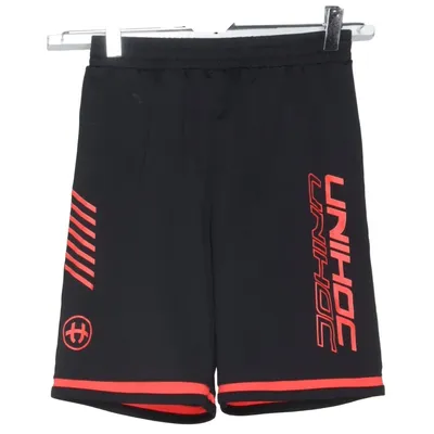 Sports shorts (Black, Red) from Unihoc Polyester