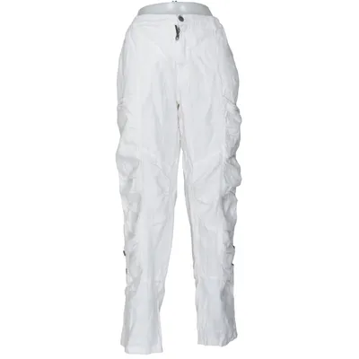 Pantalon cargo (Blanc) de Olars Ulla Lin