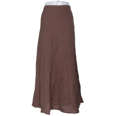 Maxi rok (Linen Lyocell Blend A Line Maxi Skirt) van NA-KD Katoen, Linnen, Lyocell