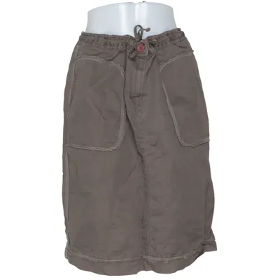 Skirt (Gray) from Pure by Turnover Cotton, Linen