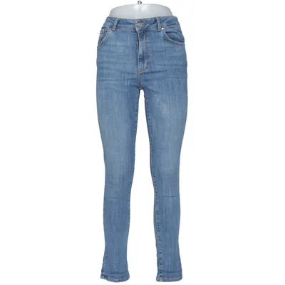 Jeans (Blue) from Never Denim Cotton, Elastane, Polyester