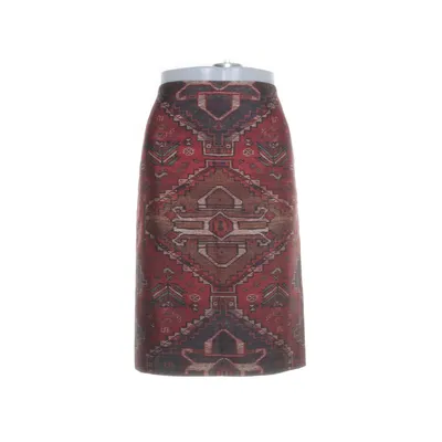 Kjol (Röd, Brun, Flerfärgad) från Tory Burch Elastan, Polyester, Silke, Ull