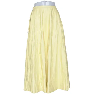 Jupe longue (Jaune) de MM6 by Maison Margiela Polyuréthane, Viscose
