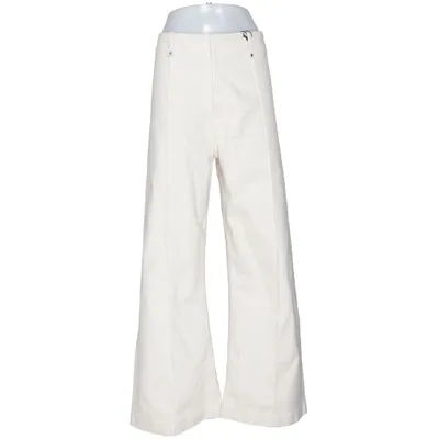 Chinos (Beige) van Zara Katoen, Elastaan, Polyester
