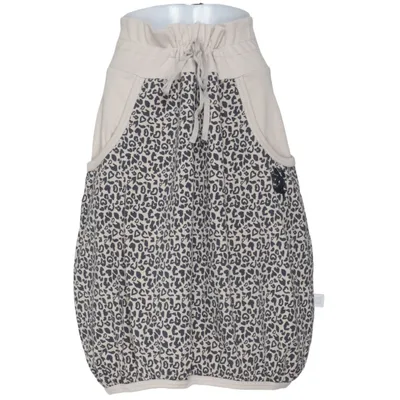 Skirt (Beige, Black) from House of Lola Cotton, Elastane