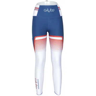 Collants de sport (Blanc, Bleu, Rouge) de Gavelo Élasthane, Polyester recyclé