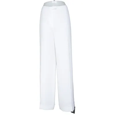 Palazzo broek (Wit) van Pearce Fionda Acetaat, Polyester