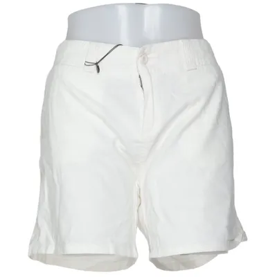 Short (Blanc) de Fira Coton, Élasthane, Lin
