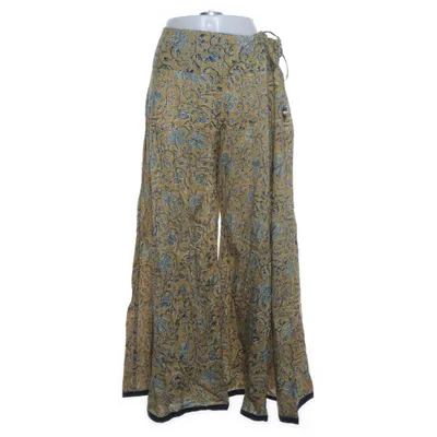 Palazzobyxor (Beige, Blå, Flerfärgad) från Fabindia