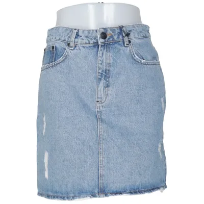 Denim skirt (Blue) from Won Hundred Cotton