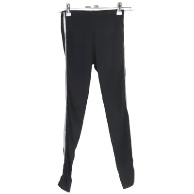 Leggings (Black, Silver) from VRS Junior Elastane, Viscose