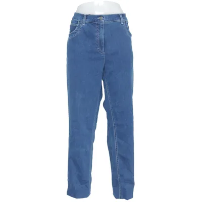 Jeans (Blå) fra LauRie Elastan, Økologisk bomuld, Polyester