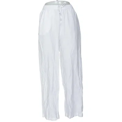 Palazzo pants (White) from Instinct Linen, Viscose
