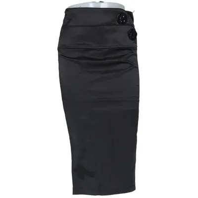 Skirt (Black) from Lulumary Cotton, Elastane, Polyester