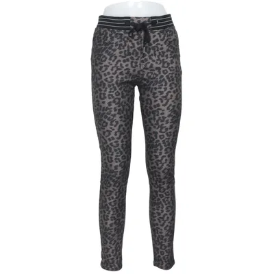 Broek (Grijs, Zwart) van Zac & Zoe Katoen, Elastaan, Polyester