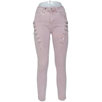 Jean (Rose) de Laulia Denim Makers Coton, Élasthane, Polyester