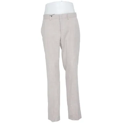 Suit pants (Beige) from Isaac Dewhirst Elastane, Linen, Polyester
