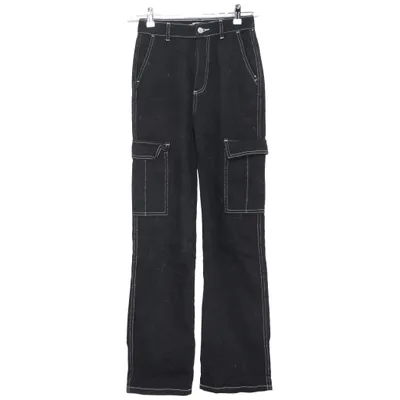 Pantalon cargo (Noir) de DeFacto Coton