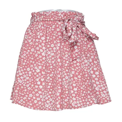 Jupe (Rose, Blanc) de Emery Rose Élasthane, Polyester