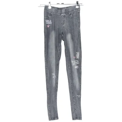 Jegging (Grijs) van H&M Kids Polyester, Elastaan, Katoen