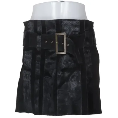 Leren rok (Zwart) van Vero Moda Leer