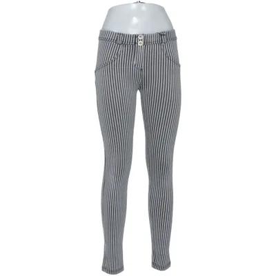Jeans (Svart, Vit) från Freddy Bomull, Elastan, Polyester