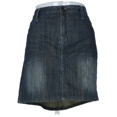Jeanskjol (Blå) från Glamour Bomull