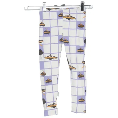 Legging (Beige, Violet, Multicolore) de Mini Rodini Élasthane, Coton biologique