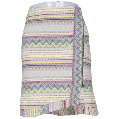 Jupe (Gris, Multicolore) de Rick Cardona Coton, Polyester