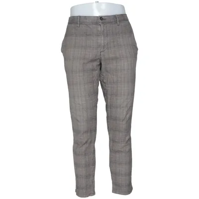 Pantalon de costume (Gris, Beige) de Alberto Coton, Élasthane