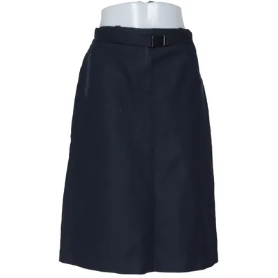 Kjol (Svart) från Marks & Spencer Autograph Bomull, Elastan