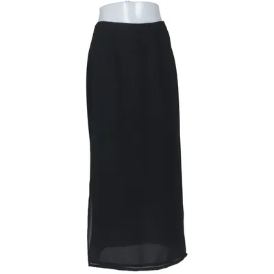 Maxi nederdel (Sort) fra Merrytime Polyester