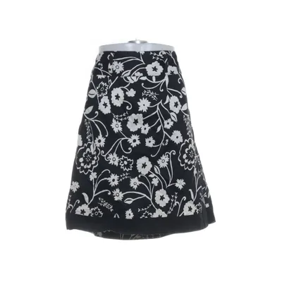 Kjol (Svart, Vit) från Isolde Bomull, Elastan