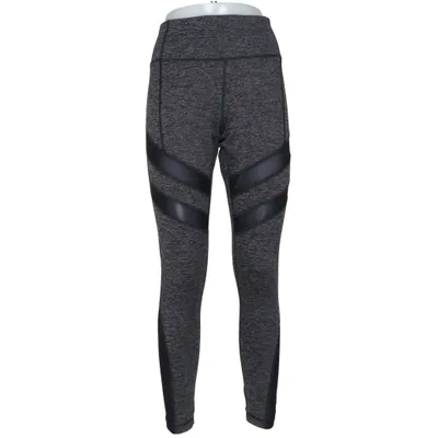 Sports tights (Gray, Black) from Yogalicious Elastane, Polyester