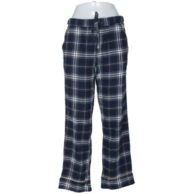 Pyjamasbukser (Blå, Hvid) fra Missya Bomuld
