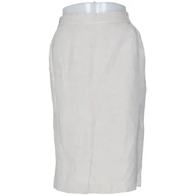 Nederdel (Beige) fra MIX Linned, Viscose