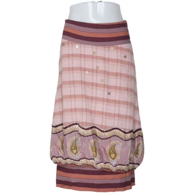 Skirt (Pink, Brown, Multicolored) from Munthe plus Simonsen Acetate, Cotton, Viscose