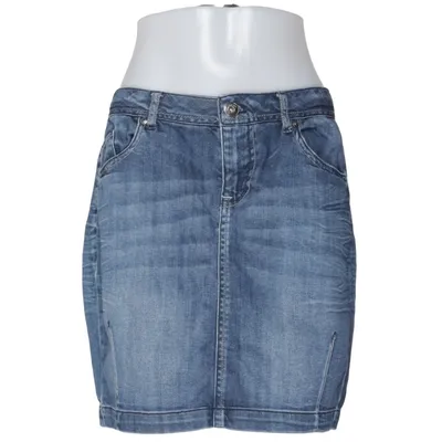 Denim skirt (Flame) from Two Days Later Cotton, Elastane, Polyamide