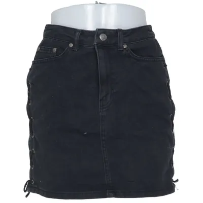 Denim skirt (Black) from New Look Denim Cotton, Polyester, Viscose