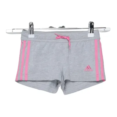 Mjukisshorts (Grå, Rosa) från Adidas Bomull, Elastan, Polyester